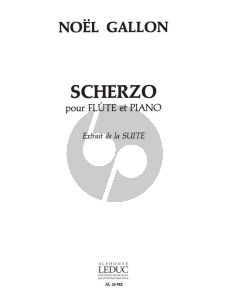 Noel-Gallon Scherzo (from Suite) Flute-Piano