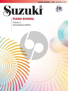 Suzuki Piano School Vol. 3 Book with CD (international edition)