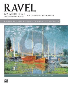 Ravel Ma Mere L'Oye (Mother Goose Suite) for Piano 4 hands (Edited by Kowalchyk-Lancaster)