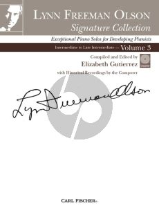 Freeman Olson Signature Collection Vol. 3 Piano (Bk-Cd) (edited by Elizabeth Gutierrez)