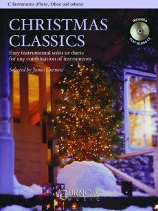 Christmas Classics for Flute, Oboe, Violin or C-Melody Instruments (Bk-Cd) (James Curnow)