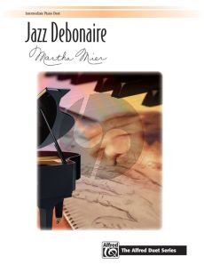 Mier Jazz Debonaire for Piano 4 Hands (Intermediate Piano Duet)
