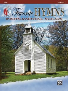 Favorite Hymns Instrumental Solos for Flute (Bk-Cd) (arr. Bill Galliford)