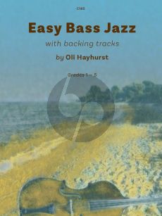 Hayhurst Easy Jazz Bass Double Bass Solos Book with Backing Tracks