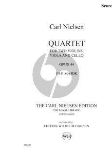 Nielsen String Quartet F-Major Op.44 Study Score