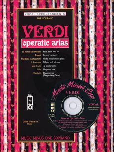 Verdi Operatic Arias for Soprano (Bk-Cd) (MMO) (Pianist John Wustman)