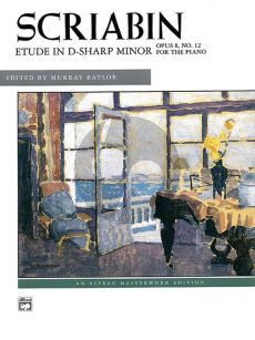 Scriabin Etude D-sharp minor Op.8 No. 12 Piano (edited by Murray Baylor)