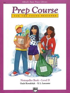 Notespeller Book Level D (for the Young Beginner)