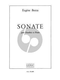 Bozza Sonate pour Hautbois et Piano