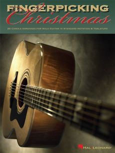 Album Fingerpicking Christmas 20 Carols for Solo Guitar in Standard Notation and TAB