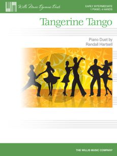 Hartsell Tangerine Tango Piano 4 Hds