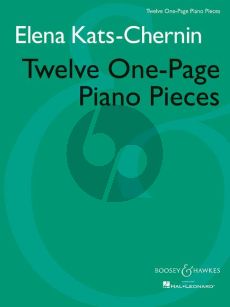 Kats-Chernin 12 One-Page Piano Pieces