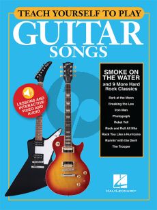 Teach Yourself To Play Guitar Songs: Smoke On The Water and 9 More Hard Rock Classics