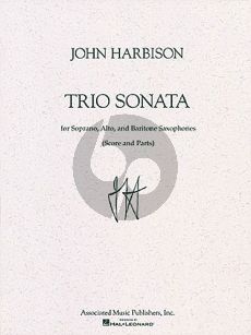 Harbison Trio Sonata for 3 Saxophones (SAB) (Score/Parts)