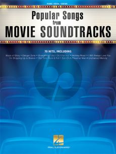 Popular Songs from Movie Soundtracks Piano-Vocal-Guitar