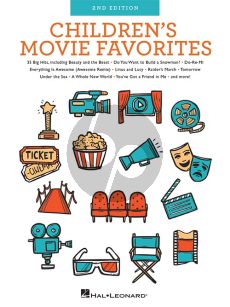 Children's Movie Favorites Easy Piano (2nd.ed.)