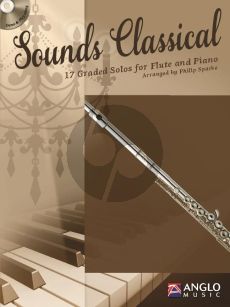 Sounds Classical (17 graded Solos) (Flute-Piano) (Bk-Cd) (transcr. by Philip Sparke)