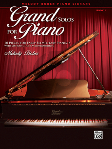 Bober Grand Solos for Piano Vol.1 (10 Pieces for Early Elementary Pianists with Optional Duet Accompaniments)