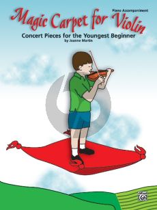 Martin Magic Carpet for Violin (Concert Pieces for the Youngest Beginner) (Piano Accompaniment)