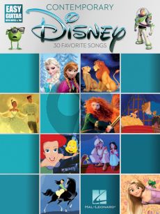 Contemporary Disney Easy Guitar with Tab