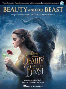 Menken Beauty and the Beast Piano-Vocal (Book with Audio online)