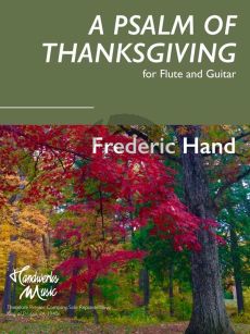 Hand A Psalm of Thanksgiving Flute and Guitar