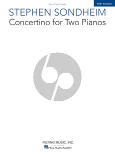 Sondheim Concertino for Two Pianos (set of 2 copies)