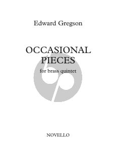 Gregson Occasional Pieces Brass Quintet (Score/Parts)