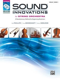 Sound Innovations for String Orchestra, Book 1 Violin (Bk-CD-DVD)