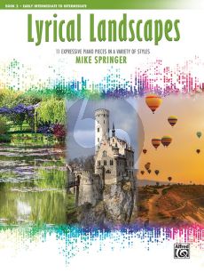 Springer Lyrical Landscapes Book 2 11 Expressive Piano Pieces in a Variety of Styles