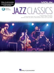 Jazz Classics Instrumental Play-Along for Violin (Book with Audio online)