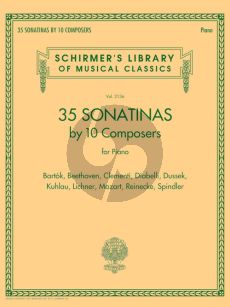 35 Sonatinas by 10 Composers for Piano