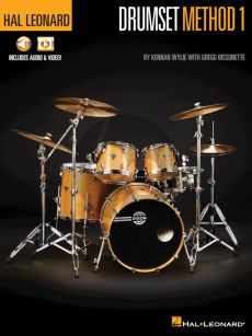 Wylie-Bissonette Hal Leonard Drumset Method – Book 1 (Book with Audio online)