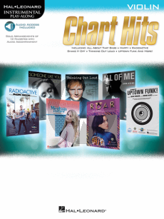 Chart Hits Instrumental Play-Along Violin (Book with Audio online)