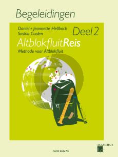 Hellbach-Coolen Altblokfluitreis Vol.2 Methode voor Altblokfluit Begeleidingen