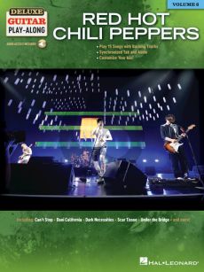 Red Hot Chili Peppers - 15 Songs (Deluxe Guitar Play-Along Volume 6) (Book with Audio online)