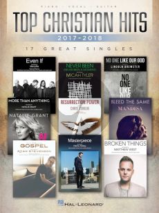 Top Christian Hits of 2017-2018 (17 Great Singles) (Piano-Vocal-Guitar)