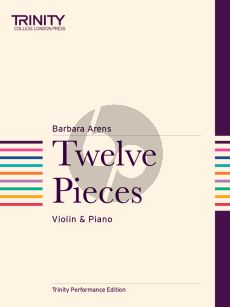 Arens 12 Pieces for Violin and Piano