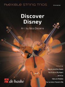 Discover Disney for String Trio (Score/Parts) (transcr, Nico Dezaire)