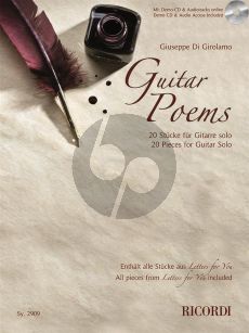 Girolamo Guitar Poems (Book with Audio online)