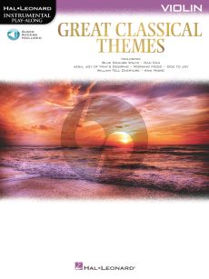 Great Classical Themes for Violin (Book with Audio online)