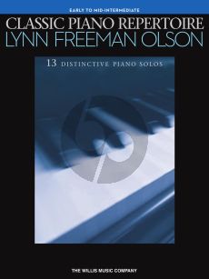 Freeman Olson Classic Piano Repertoire (13 distinctive piano solos) (Early to Mid-Intermediate Level)