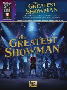 Pasek-Paul The Greatest Showman SATB (Sing with the Choir Volume 16) (Book with Audio online)