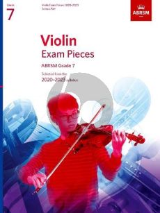 Album Violin Exam Pieces 2020-2023, ABRSM Grade 7 Violin and Piano