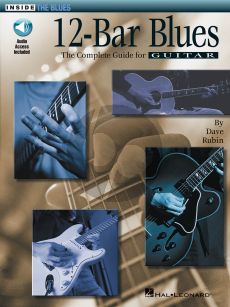 Rubin 12-Bar Blues - The Complete Guide for Guitar (Book with Audio online)