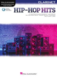 Hip-Hop Hits Instrumental Play-Along for Clarinet (Book with Audio online)