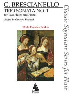 Brescianello Trio Sonata No. 1 for Two Flutes & Basso Continuo (edited by Ginevra Petrucci)