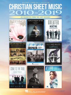 Christian Sheet Music 2010-2019 Piano-Vocal-Guitar