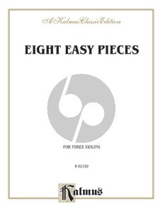 Album 8 Easy Pieces for 3 Violins Parts