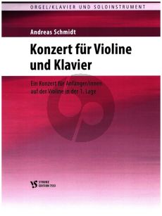 Schmidt Konzert für Violine und Klavier (1. Lage)